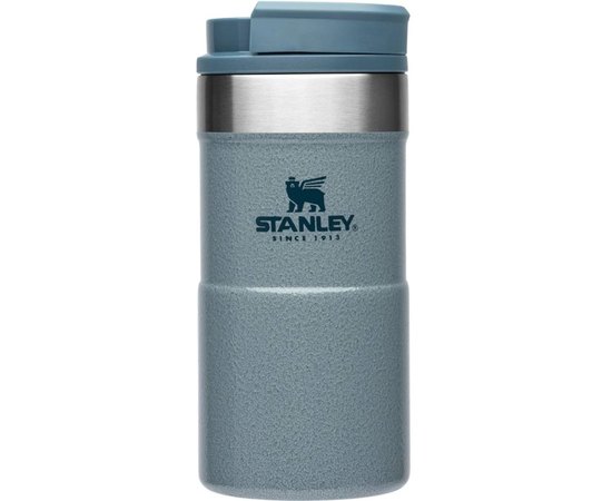 Термочашка Stanley Classic Never Leak Hammertone Ice 0.25 л (6939236383004)