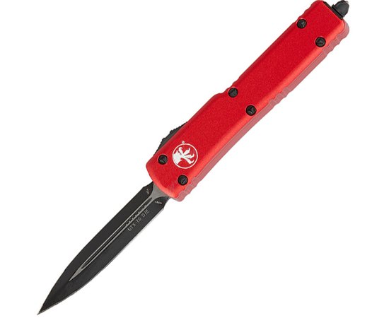 Нож Microtech UTX-70 Double Edge Black Blade red 147-1RD