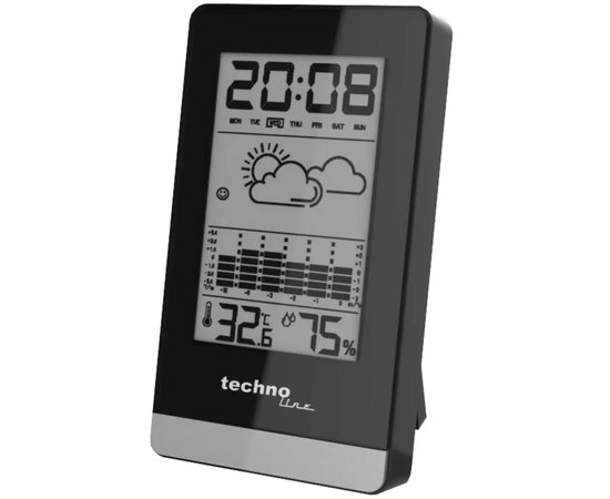 Метеостанція Technoline WS9125 Black (DAS301188)