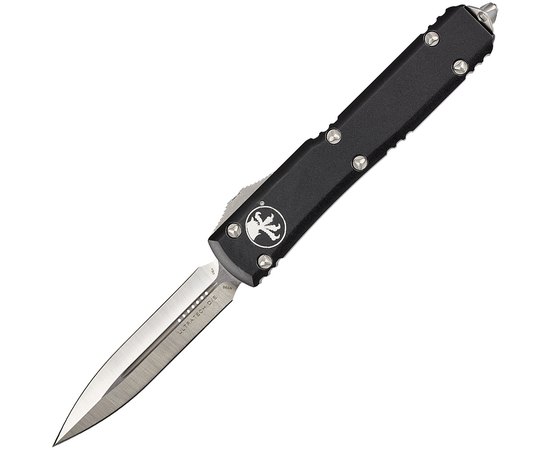 Ніж Microtech Ultratech Double Edge Satin 122-4, Колір: Чорний, Покриття клинка: Satin