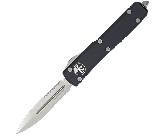 Ніж Microtech Ultratech Double Edge Stonewash DS, напівсеррейтор 122-11