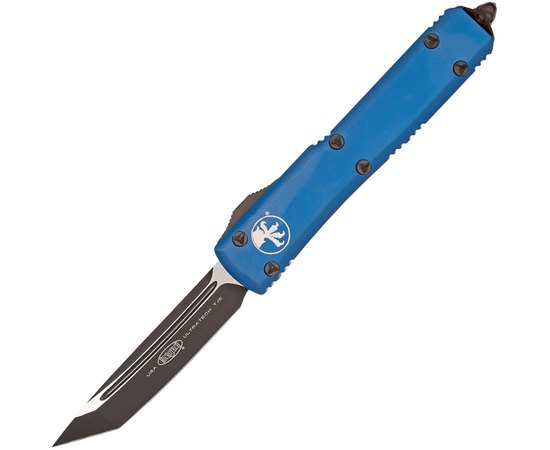 Ніж Microtech Ultratech Tanto Point Black Blade blue 123-1BL