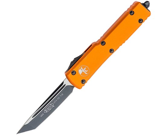 Ніж Microtech UTX-70 Tanto Point Black Blade, orange 149-1OR