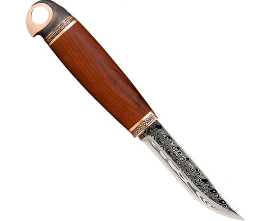 Ніж Marttiini Damascus Bird, bronze 557012W