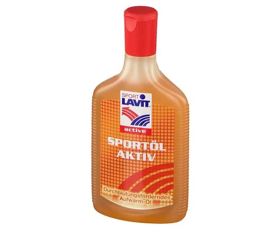 Олія для розігріву м'язів Sport Lavit Sportoil Aktiv 200 ml (39754600), Об'єм: 200 мл