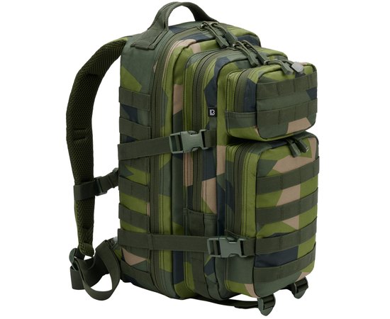 Тактичний рюкзак Brandit-Wea US Cooper medium swedish camo M90 8007-125-OS, Колір: Камуфляж