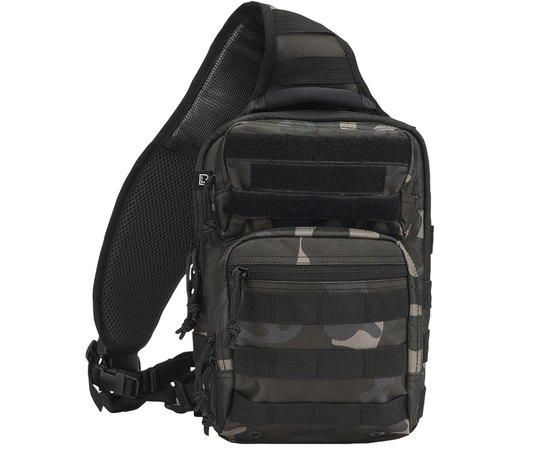 Тактический рюкзак Brandit-Wea US Cooper sling medium dark-camo 8036-4-OS, Цвет: Тёмный камуфляж