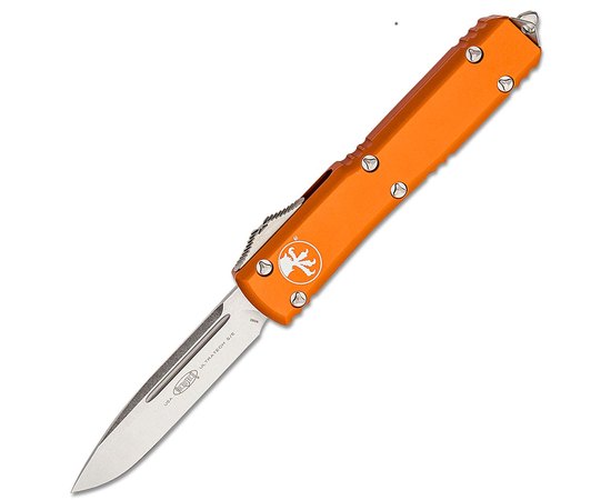 Нож Microtech Ultratech Drop Point Stonewash orange (121-10OR)