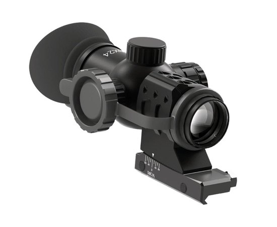 Оптичний приціл Immersive Optics 10x24 Mildot with MOA adjustable mounts (1024MD-M)