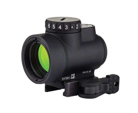 Коліматорний приціл Trijicon Mro 2.0 MOA Green Dot, AC32082 QD Low Mount (MRO-C-2200032)