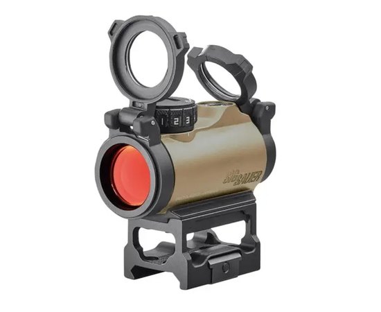 Коліматорний приціл Sig Optics ROMEO-MSR COMPACT RED DOT SIGHT, 1X20MM, 2 MOA RED DOT FDE (SOR72011)