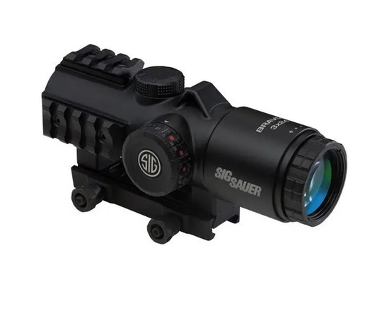 Оптичний приціл Sig Optics BRAVO3 BATTLE SIGHT, 3X24MM HORSESHOE DOT ILLUM RETICLE (SOB33101)