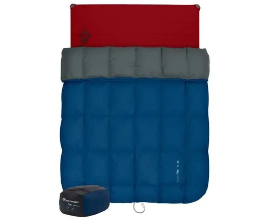 Спальный мешок-квилт Sea To Summit Tanami TmI Comforter (10/4°C), 183 см, Denim Blue, Queen (ATM1-Q)