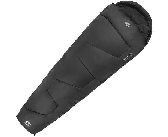 Спальный мешок Highlander Sleepline 250 Mummy/+5°C Charcoal (Left) 925869