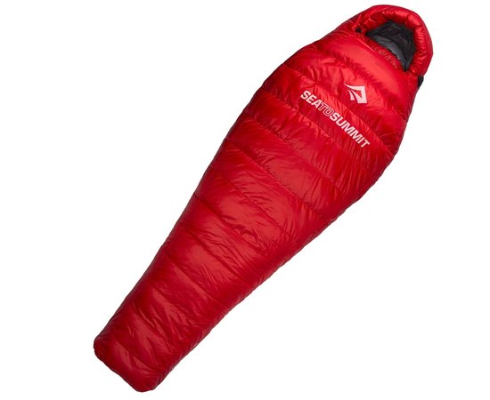 Спальный мешок Sea to Summit Alpine ApII (-12/-20°C), 183 см - Left Zip, Fiery Red/Crimson (AAP2-R)