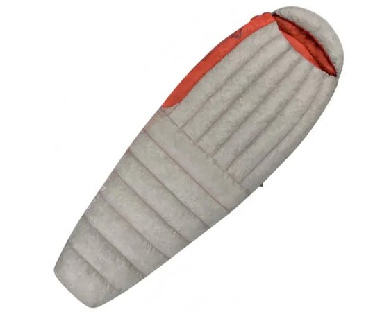 Спальний мішок Sea to Summit Flame FmI (9/4°C), 183 см - Right Zip, Light Grey/Paprika (AFM1-WL)