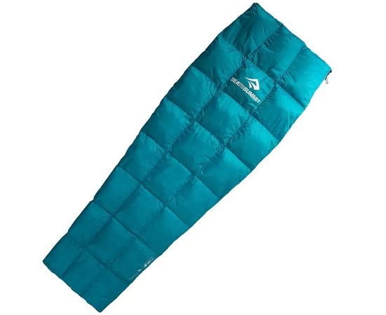 Спальний мішок Sea to Summit Traveller TRII (5/0 ° C), 183 см - Left Zip, Teal (ATR2-R-TL)