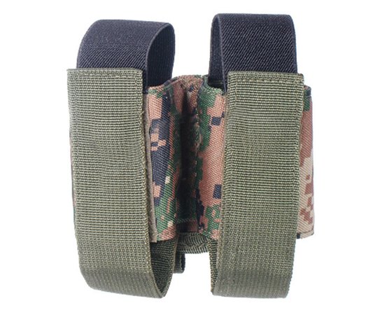 Підсумок Leapers подвійний, Molle 40mm green (PVC-M504E), Колір: Зелений