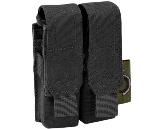 Підсумок Outac Double Pistol Pouch. Чорний (OT-PM02/3 B), Колір: Чорний