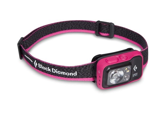 Ліхтар налобний Black Diamond Spot, 400 люмен, Ultra Pink (BD 6206726015ALL1), Колір: Чорний/рожевий