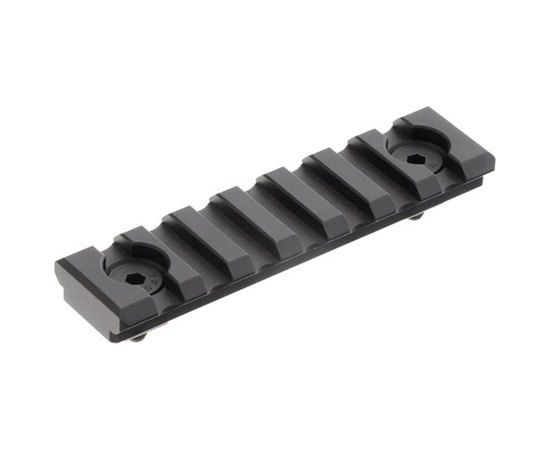 Планка Leapers M-LOK Picatinny, 7 слотів, 8 см black (MTURS10M)