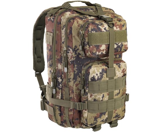 Рюкзак Defcon 5 Tactical Back Pack 40 литров, совместимый с гидратором камуфляж (D5-L116 VI), Цвет: Камуфляж