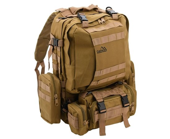 Рюкзак тактический Cattara 55L Army коричневый 13866