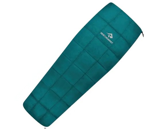 Спальний мішок-квілт Sea To Summit Traveller TR1 (10 ° C), 183 см - Left Zip, Teal (ATR1-R)