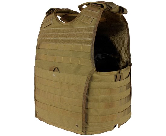 Жилет тактический Condor Exo Plate Carrier Gen II койот (201165-498-L), Цвет: Койот, Размер: L