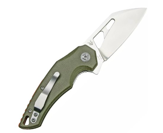 Ніж Fox Atrax Micarta olive (FE-027 MOD), Колір: Оливковий, Марка сталі: 9Cr13, Матеріал рукояті: Мікарта