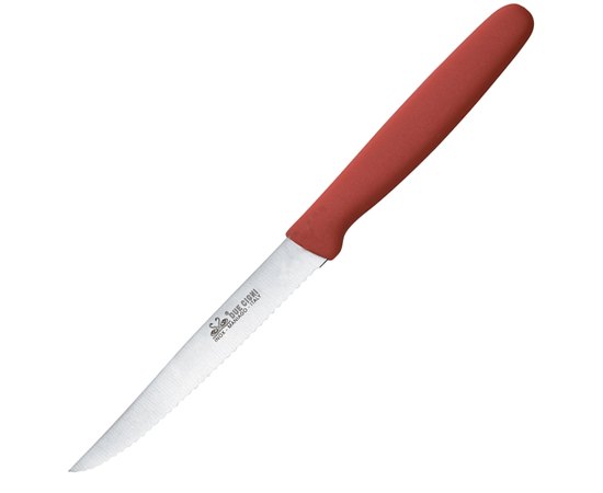 Ніж кухонний Due Cigni Pizza Knife (2C 714/11D R), Колір: Червоний, Марка сталі: 420C, Матеріал рукояті: Термопластик