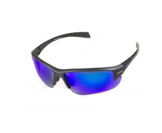 Очки защитные Global Vision Hercules-7 Photochromic (Anti-Fog) синие зеркальные (1ГЕР724-90), Цвет оправы: Чёрный, Цвет линз: Синий