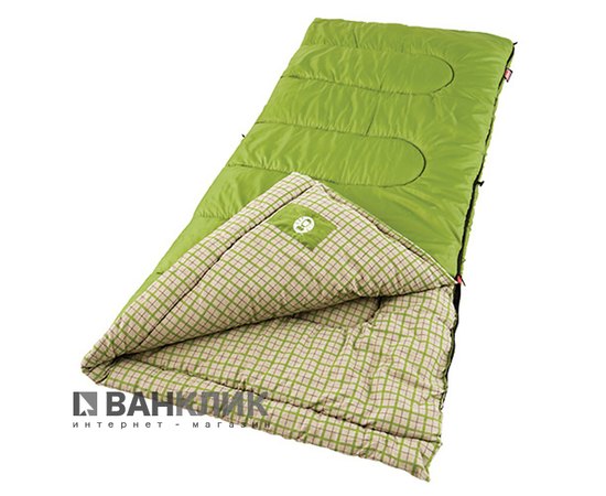 Спальник Hampton 220 Green Sleep Bag Coleman (3138522051396)