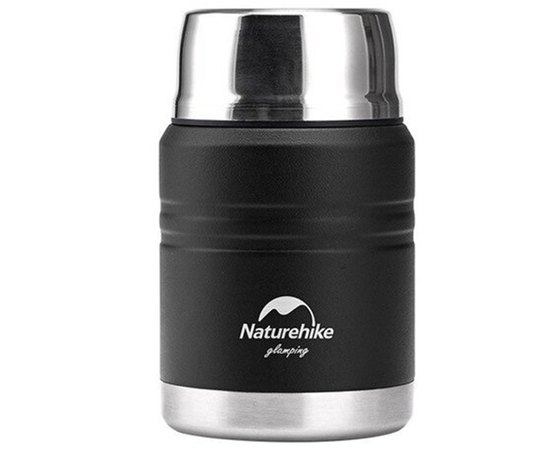 Термос Naturehike Stew beaker NH20SJ041 0.5 л, черный (6927595767467)