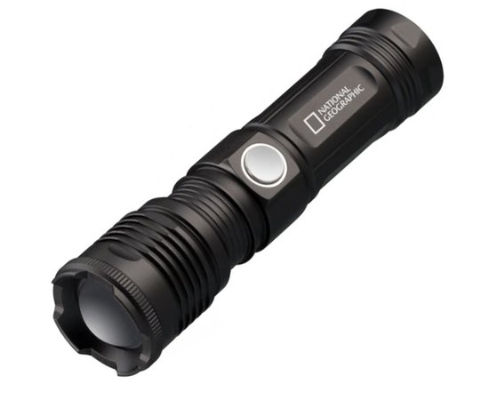 Фонарь ручной National Geographic Iluminos Led Zoom Flashlight 1000 lm (9082400) 930143