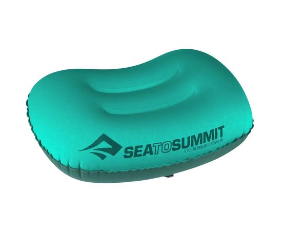 Надувна подушка Sea to Summit Aeros Ultralight Pillow Sea Foam (STS APILULLSF), Колір: Бірюзовий, Розміри: 14х44х32 см