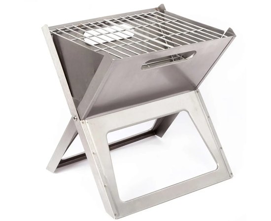 Гриль угольный Bo-Camp Notebook/Fire Basket Compact Silver (8108347) DAS301445