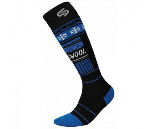 Носки InMove SKI DEODORANT THERMOWOOL sdt.black/blue.44–46