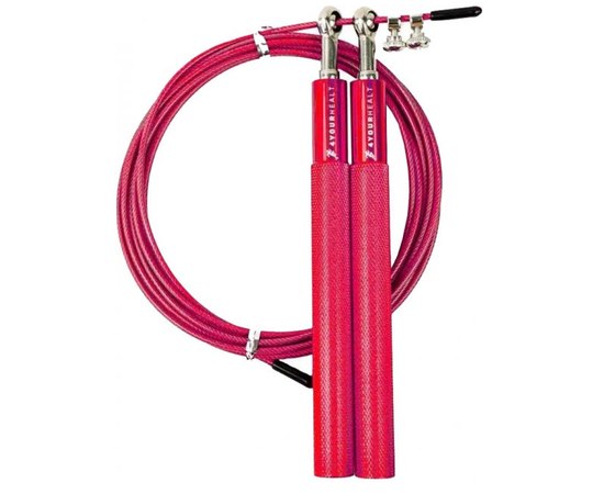 Cкакалка швидкісна 4yourhealth Jump Rope Premium 3м червона (4YH_0194_Red), Колір: Червоний