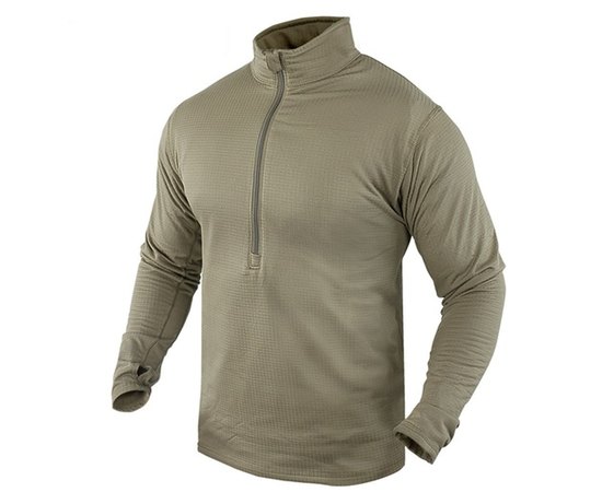 Термосвитер Condor Base II Zip XL tan (603-499), Размер: XL