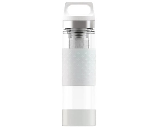 Термофляга SIGG H&C Glass WMB 0,4L 8539.40 White, Колір: White, Об`єм: 0.4 л