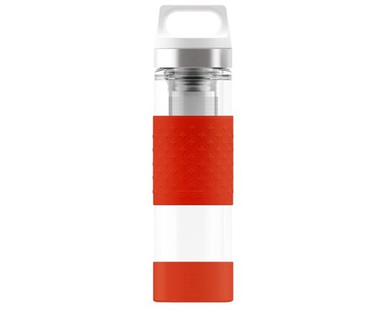 Термофляга SIGG H&C Glass WMB 0,4 L 8555.90 Red, Цвет: Red, Объём: 0.4 л