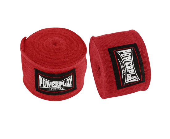 Бінти для боксу PowerPlay 3046 червоні 4.5м (PP_3046_4,5m_Red)