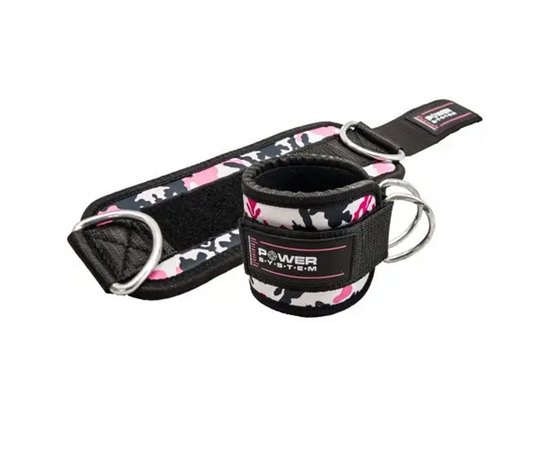 Манжеты на щиколотки Power System PS-3470 Pink/Black (PS_3470_Pink/Black)