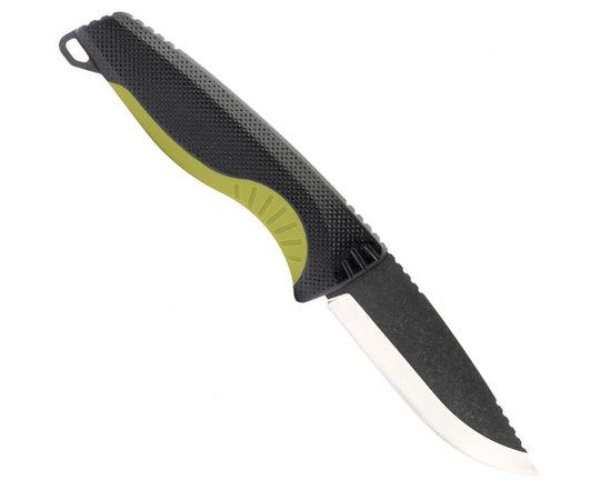 Нож SOG Aegis FX Black/Moss Green 17-41-04-41, Цвет : Серый, Марка стали: 4116 Krupp, Материал рукояти: GRN