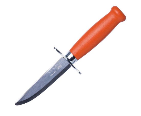 Нож туристический Morakniv Scout 39 Safe оранжевый 12287, Цвет : Оранжевый, Материал рукояти: Берёза