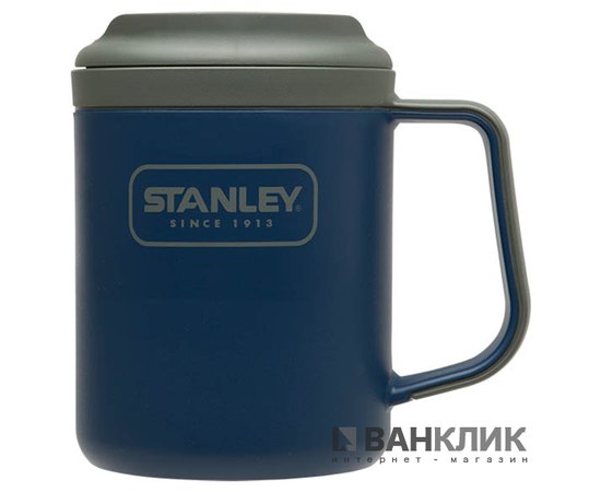 Термокружка синяя Stanley Adventure серии eCycle объемом 0.35л (6939236319133)