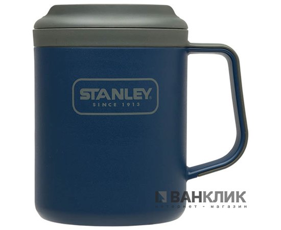 Термокружка синяя Stanley Adventure серии eCycle объемом 0.47л (6939236319119)