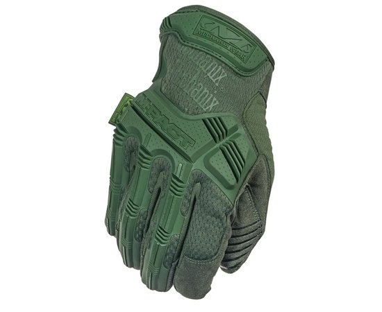 Перчатки Mechanix M-Pact L olive drab (MPT-60-010), Размер : L, Цвет : Зелёный