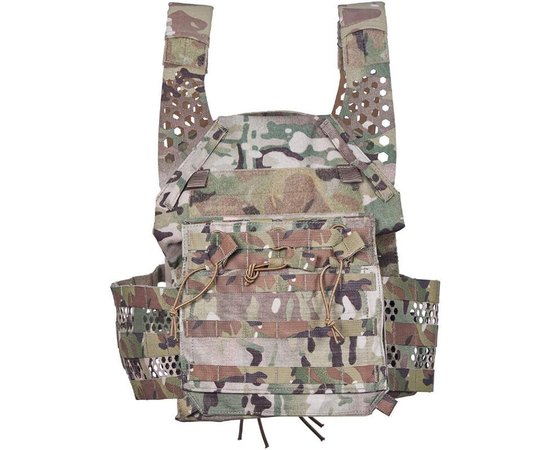 Жилет тактический Eagle Tactical Ultra Low-Vis Plate Carrier M мультикам (R-ULV-TAC-RFF-W/P/D-V1-M-), Цвет: Мультикам, Размер: М